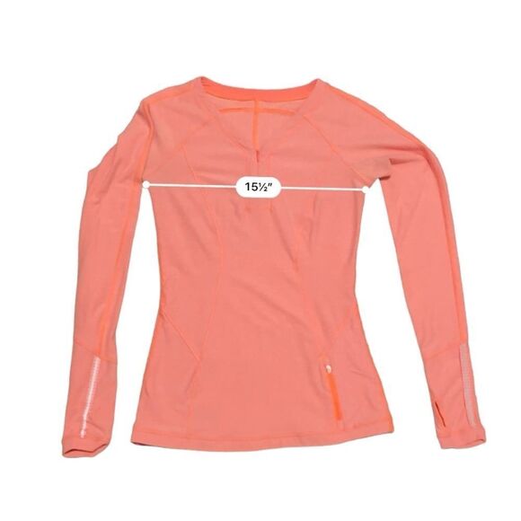 Lululemon Love Some Run Long Sleeve Heathered Very Light Flare 4 - Picture 11 of 13